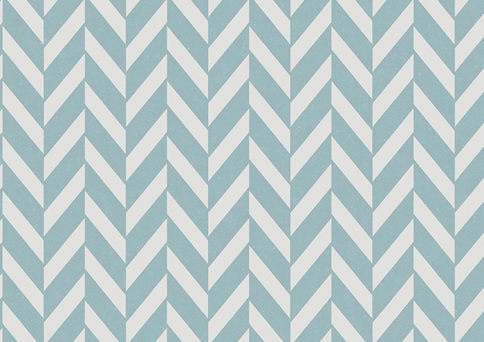 Chevron Stripe, Duckegg - Twist&Fit Roman Blind - Image 7
